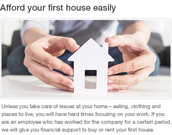 Afford your first house easily